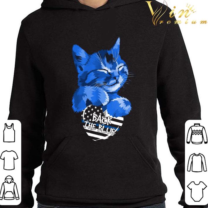 11684663 kitten back the blue thin blue line shirt 4 - Kitten Back The Blue Thin Blue Line shirt