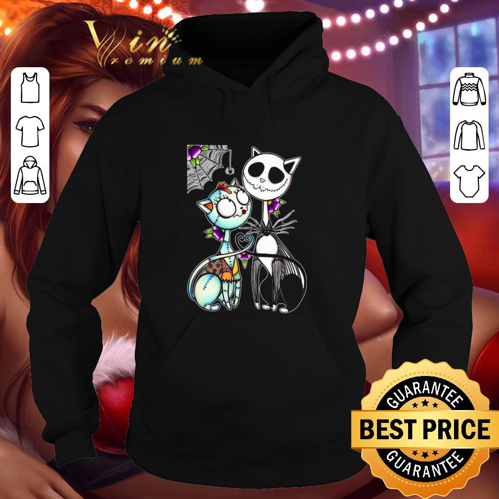 Cats mashup Jack Skellington and Sally halloween shirt 11e13218 cats mashup jack skellington and sally halloween shirt 4 - Cats mashup Jack Skellington and Sally halloween shirt