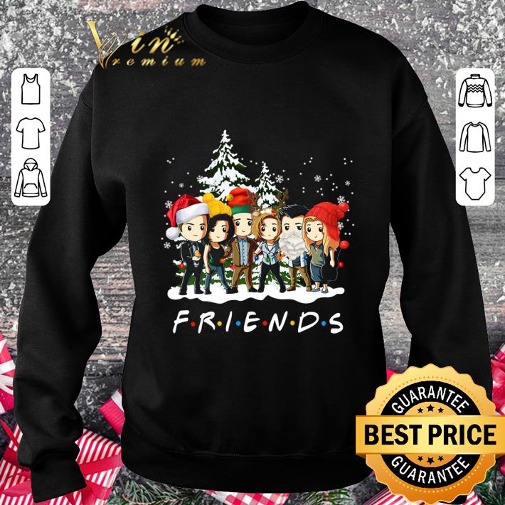 Original Friends Supernatural characters cartoon Christmas shirt Original Friends Supernatural characters cartoon Christmas shirt
