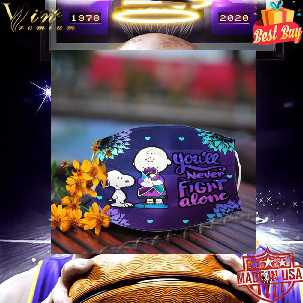 2b88fe22 snoopy charlie brown you re never fight alone suicide prevention face mask 4 - Snoopy Charlie Brown you're never fight alone Suicide Prevention face mask