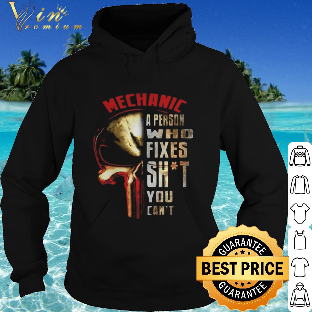 Pretty The Punisher Skull Mechanic A Person Who Fixes Shit You Can’t shirt 31aa14a4 pretty the punisher skull mechanic a person who fixes shit you can t shirt 4 - Pretty The Punisher Skull Mechanic A Person Who Fixes Shit You Can’t shirt