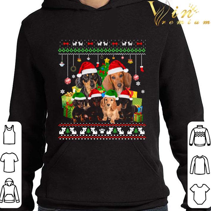 4b8fae9c dachshund ugly christmas shirt 4 - Dachshund Ugly Christmas shirt
