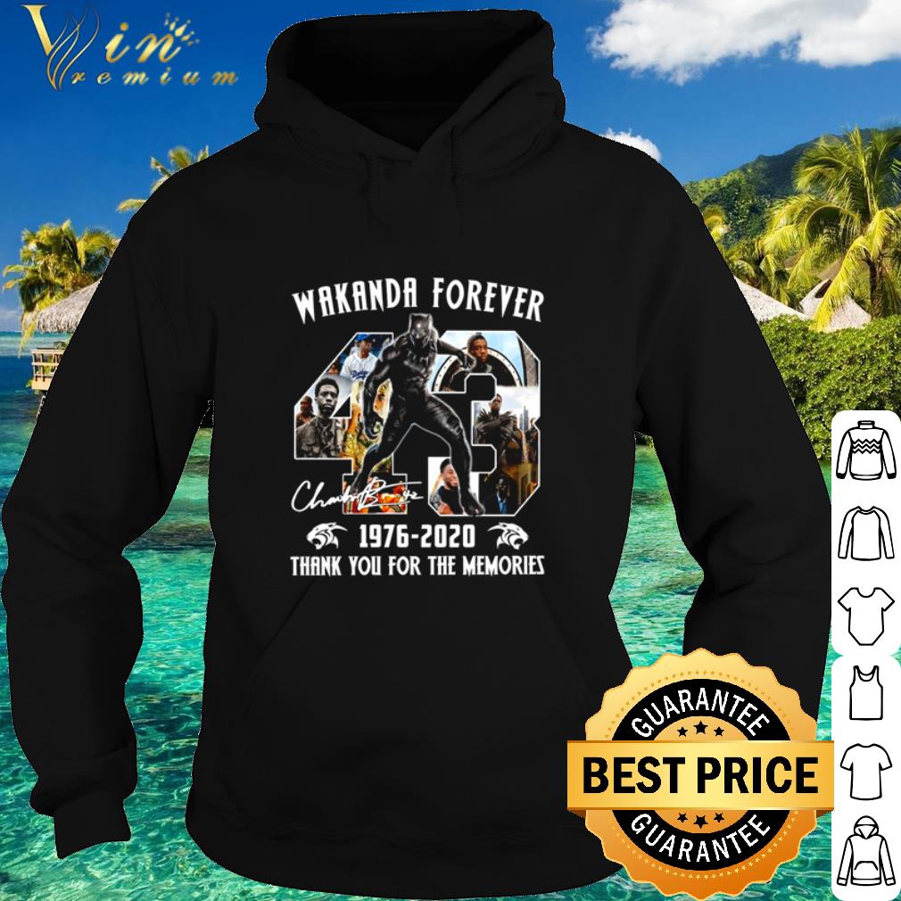 Original Black Panther wakanda forever 1976 2020 thank you for the memories shirt 50052db5 original black panther wakanda forever 1976 2020 thank you for the memories shirt 4 - Original Black Panther wakanda forever 1976 2020 thank you for the memories shirt