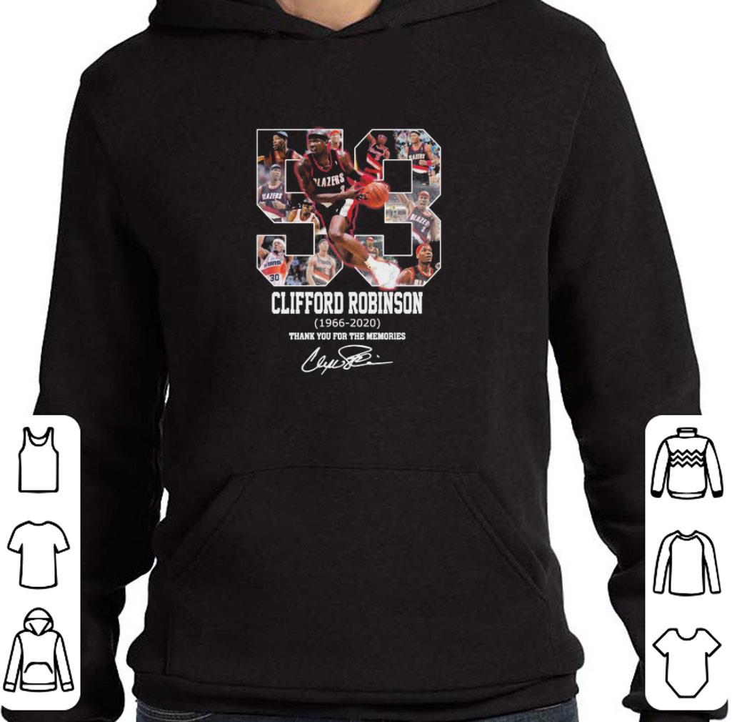 631cdb94 official 53 clifford robinson 1966 2020 thank you for the memories signature shirt 4 - Official 53 Clifford Robinson 1966 2020 thank you for the memories signature shirt