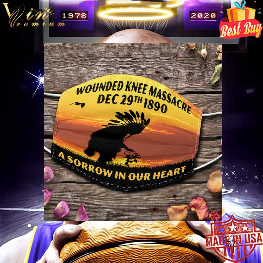Wounded knee massacre dec 29th 1890 a sorrow in our heart face mask 72f10b15 wounded knee massacre dec 29th 1890 a sorrow in our heart face mask 4 - Wounded knee massacre dec 29th 1890 a sorrow in our heart face mask