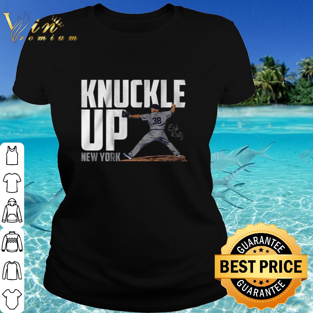 Official Erik Kratg knuckle up New York shirt