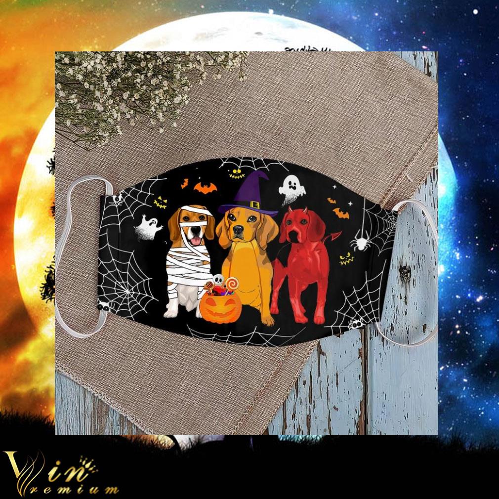 8d6990e2 beagle in halloween costume face mask 4 - Beagle In Halloween Costume face mask