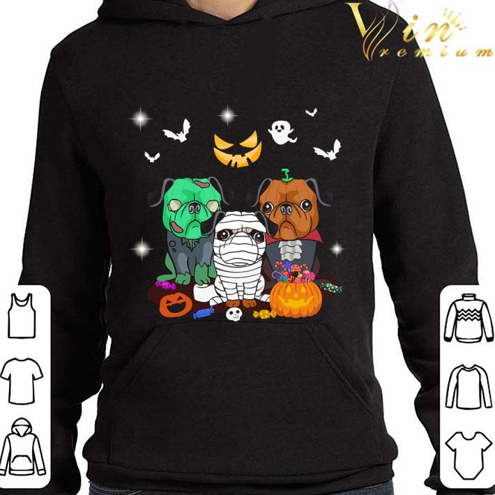 8d76aec7 pugs costume happy halloween shirt 4 - Pugs Costume Happy Halloween shirt