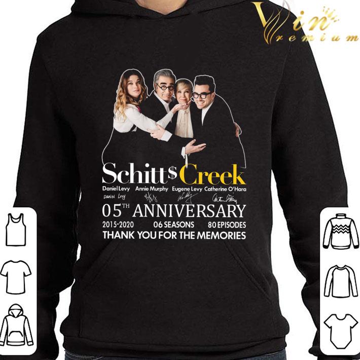 9d291979 schitt s creek 05th anniversary 2015 2020 06 season 80 episodes shirt 4 - Schitt's Creek 05th anniversary 2015-2020 06 season 80 episodes shirt
