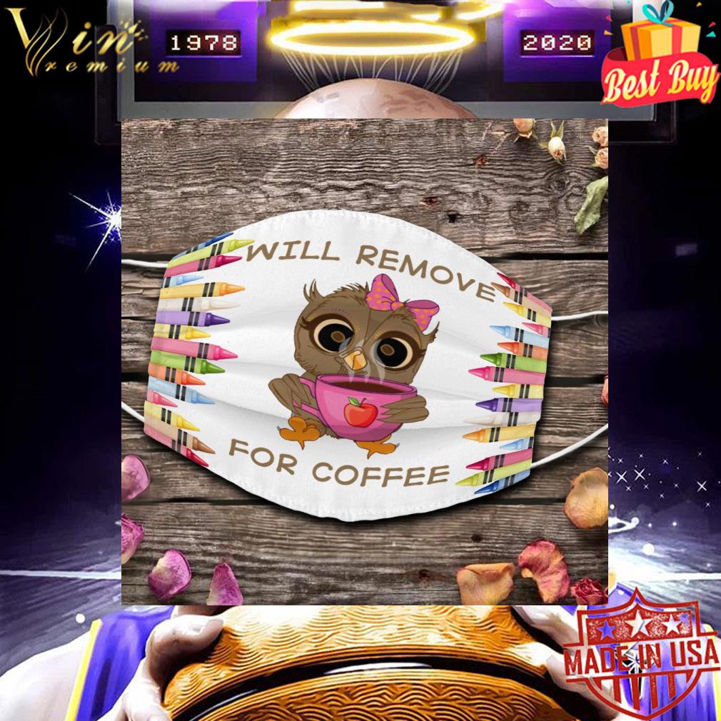 Owl will remove for coffee face mask a53a7414 owl will remove for coffee face mask 4 - Owl will remove for coffee face mask