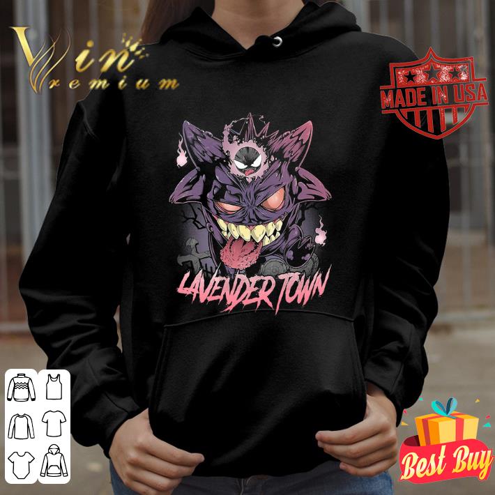 ad473f1e gengar lavender town halloween shirt 4 - Gengar Lavender Town Halloween shirt