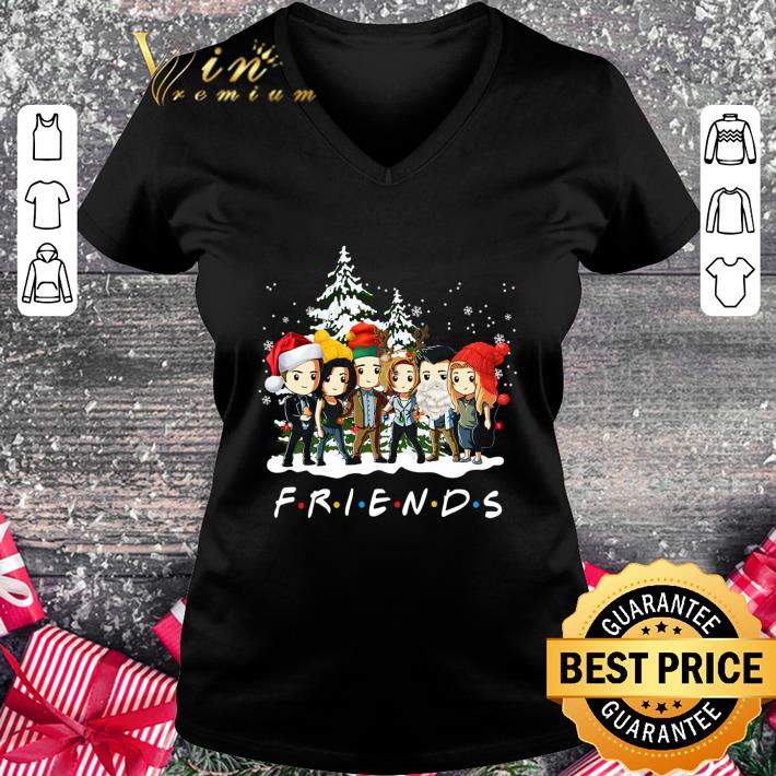 Original Friends Supernatural characters cartoon Christmas shirt Original Friends Supernatural characters cartoon Christmas shirt