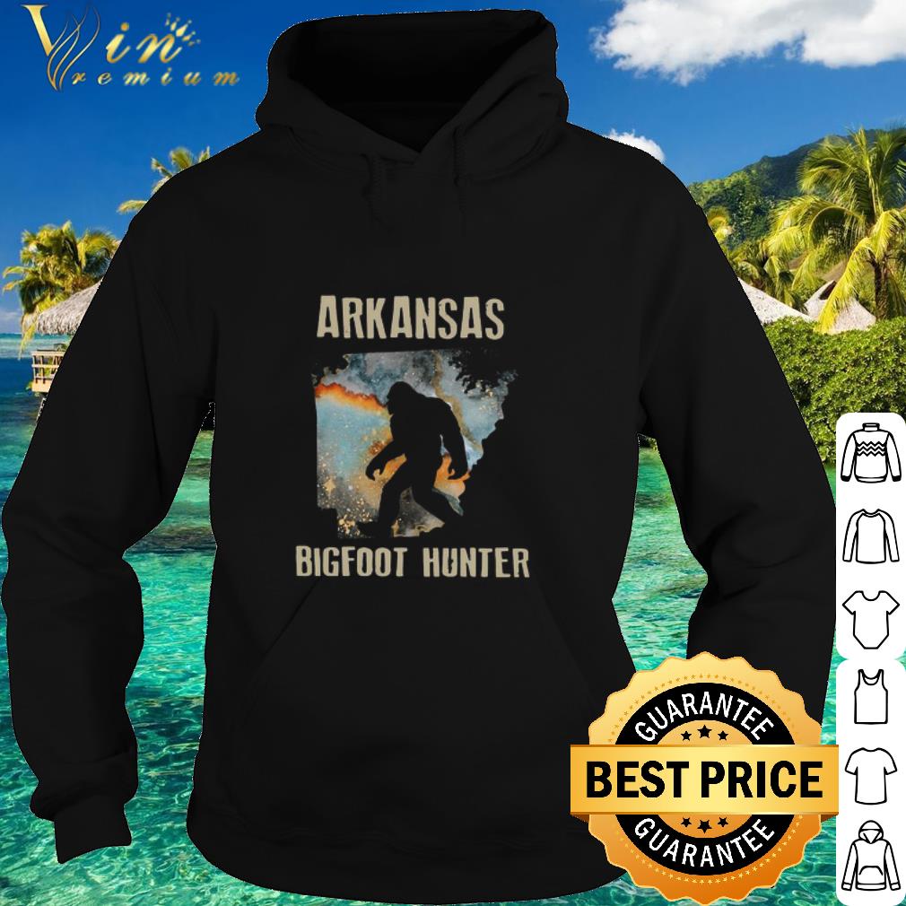 b083a98a nice arkansas bigfoot hunter shirt 4 - Nice Arkansas Bigfoot Hunter shirt