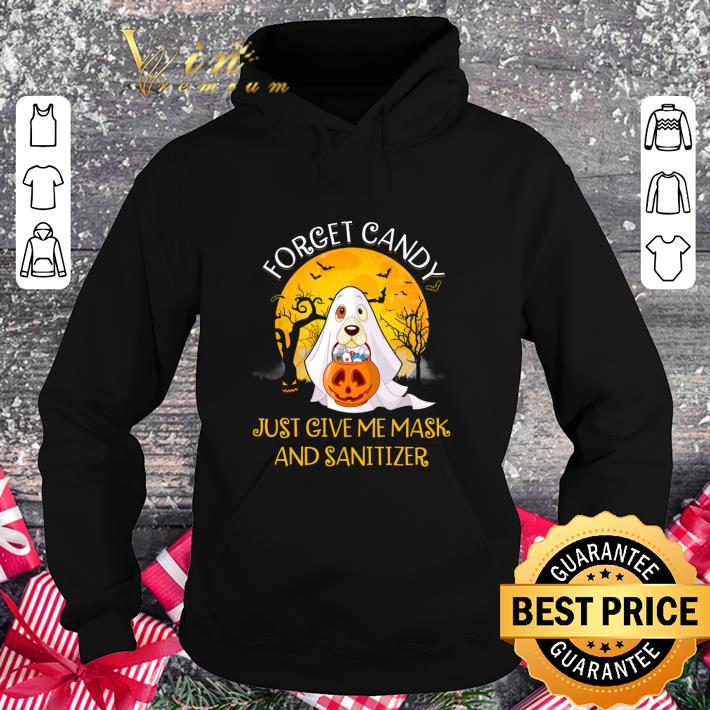 b902b2c1 hot forget candy just give me mask and sanitizer dog boo ghost shirt 4 - Hot Forget Candy Just Give Me Mask And Sanitizer Dog Boo Ghost shirt