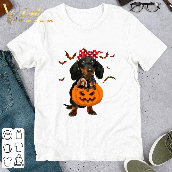 Halloween Dachshund hello drarkness my old friend shirt