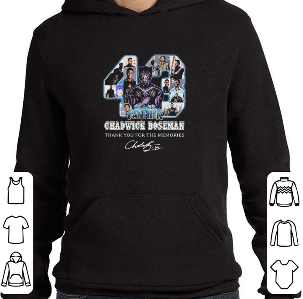 Official 43 Black Panther Chadwick Boseman signature shirt c94965e1 official 43 black panther chadwick boseman signature shirt 4 - Official 43 Black Panther Chadwick Boseman signature shirt