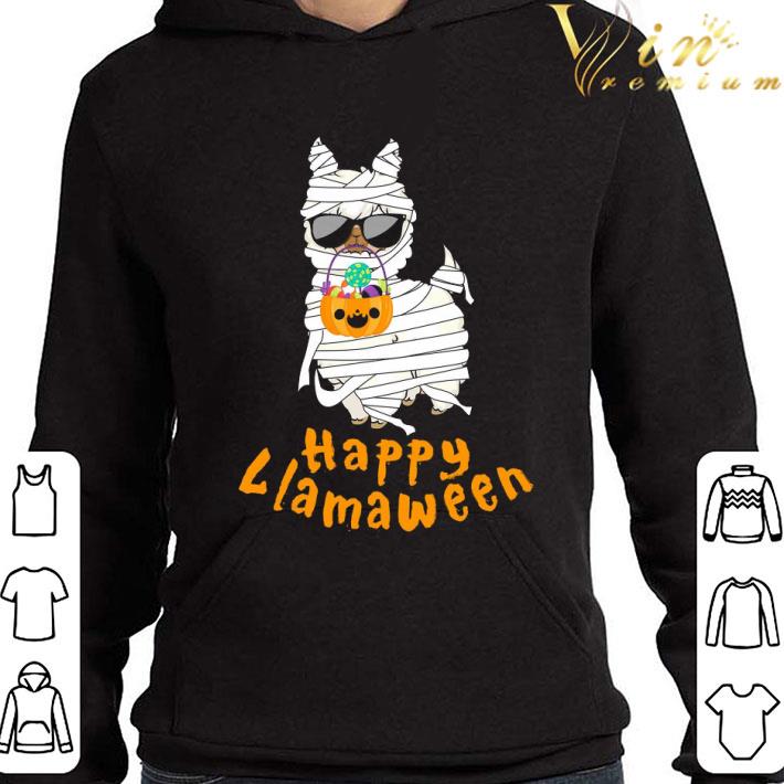 cc00116c happy llamaween llama halloween costume shirt 4 - Happy Llamaween Llama Halloween Costume shirt