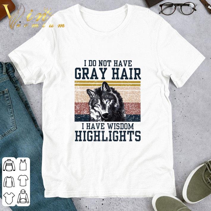 Wolf make me happy humans make my head hurt vintage shirt