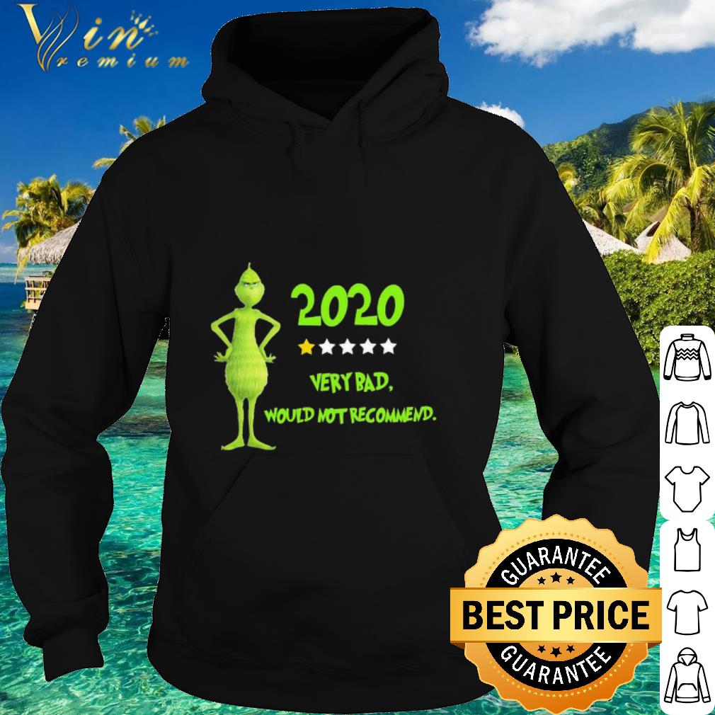 Best Grinch Meme 2020 very bad would not recommend shirt d612d68c best grinch meme 2020 very bad would not recommend shirt 4 - Best Grinch Meme 2020 very bad would not recommend shirt