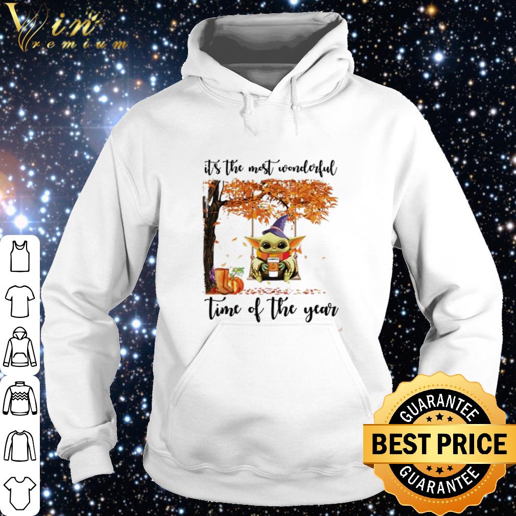 d6287d2e pretty star wars baby yoda pumpkin it s the most wonderful time of year shirt 4 - Pretty Star Wars Baby Yoda pumpkin it’s the most wonderful time of year shirt