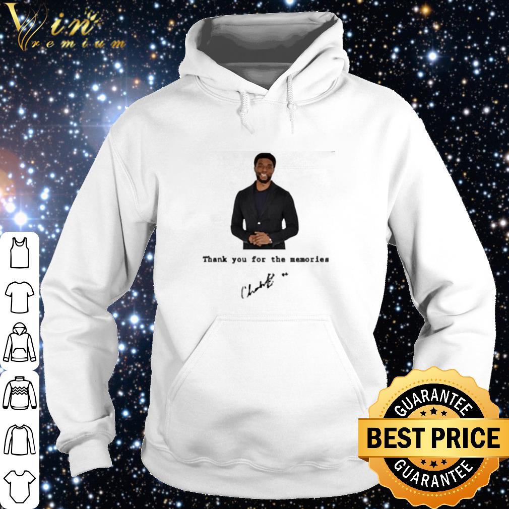 e28fadc0 cool chadwick boseman wakanda thank you for the memories signature shirt 4 - Cool Chadwick Boseman Wakanda thank you for the memories signature shirt