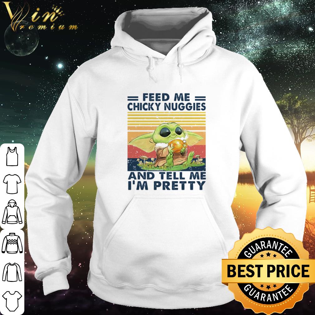 e385dfb0 best baby yoda feed me chicky nuggies and tell me i m pretty vintage star wars shirt 4 - Best Baby Yoda feed me chicky nuggies and tell me I’m pretty vintage Star Wars shirt