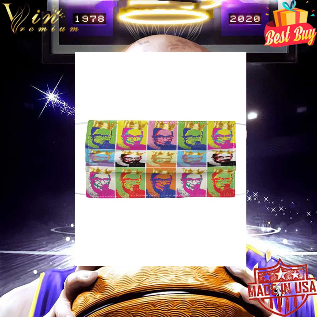 ea1345f8 rbg ruth bader ginsburg pop art face mask 4 - RBG Ruth Bader Ginsburg pop art face mask