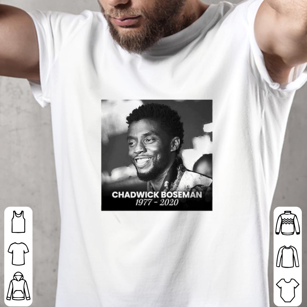 Awesome Rip Chadwick Boseman 1977 2020 shirt