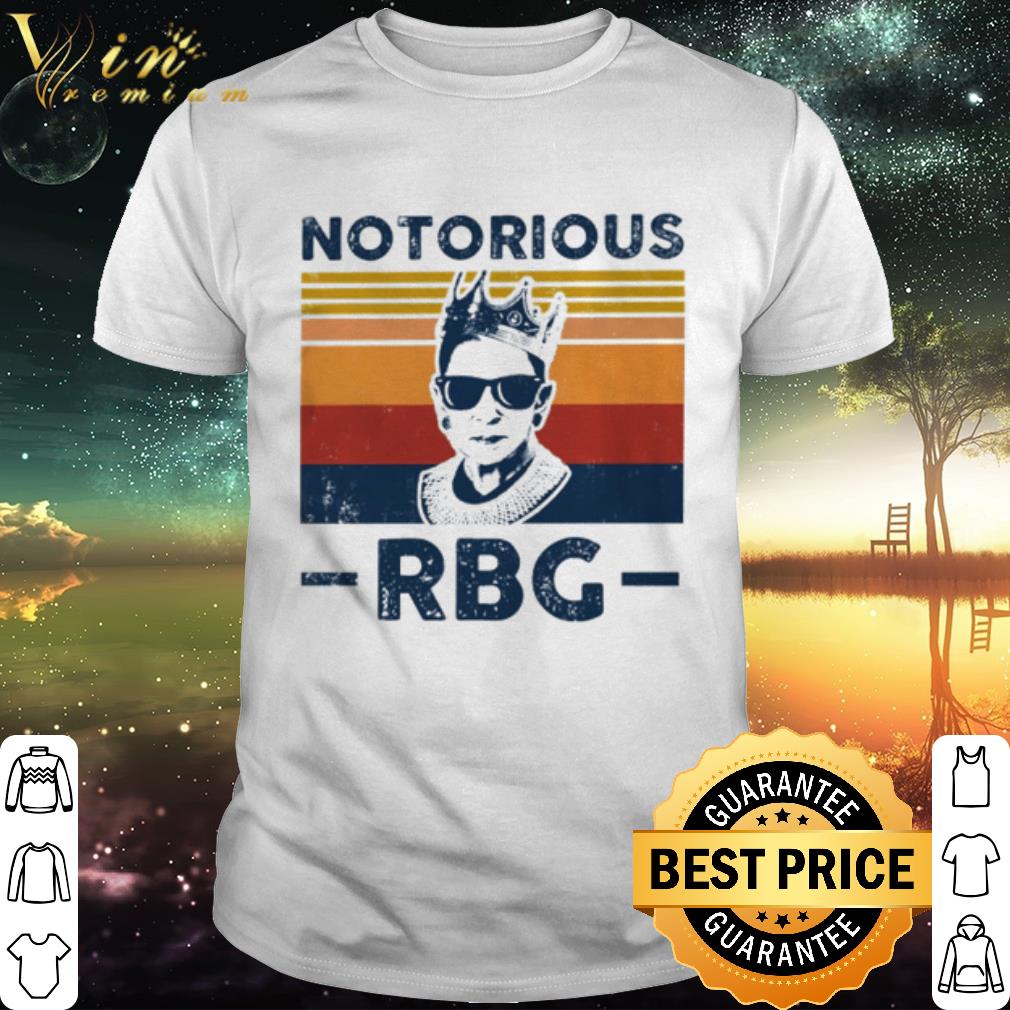 Official Notorious RBG Ruth Bader Ginsburg vintage shirt