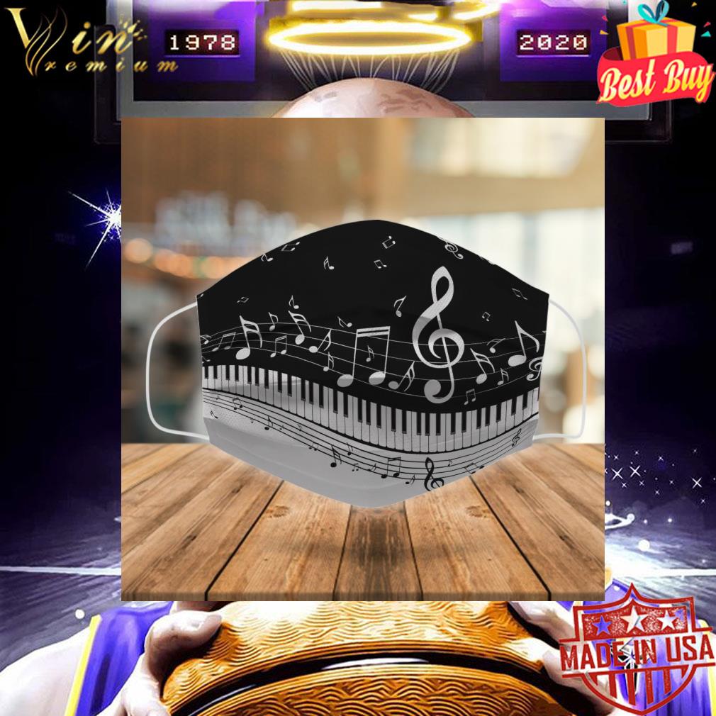 Piano And Music Notes face mask fca6ec9e piano and music notes face mask 4 - Piano And Music Notes face mask