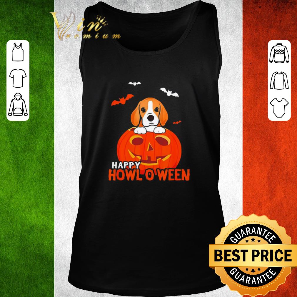 Halloween Beagle Dog Pumpkin Happy Howl o ween shirt