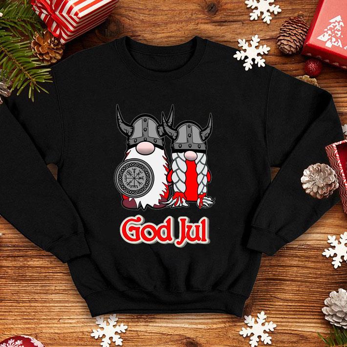 06fd558a god jul viking nisse christmas shirt 4 - God Jul Viking Nisse Christmas shirt