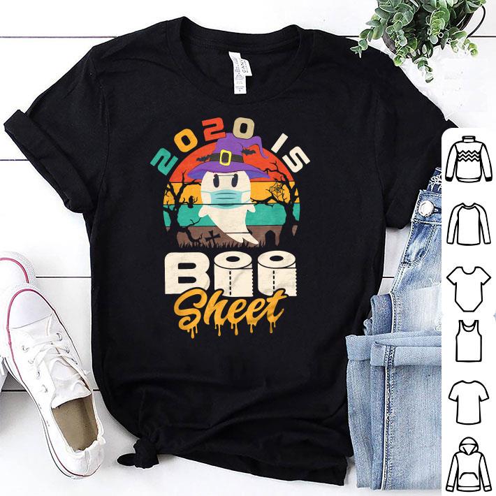 Vintage 2020 Is Boo Sheet Halloween Mask shirt