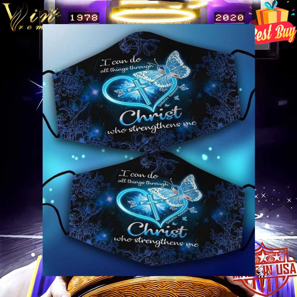 I can do all things through Christ Diabetes Awareness face mask 253af5b4 i can do all things through christ diabetes awareness face mask 4 - I can do all things through Christ Diabetes Awareness face mask