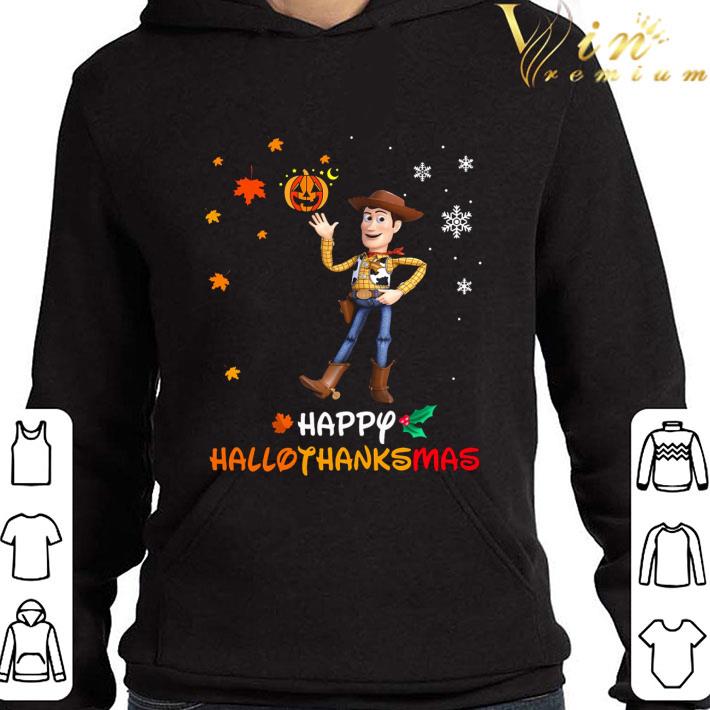 32885788 woody happy hallothanksmas shirt 4 - Woody Happy HalloThanksMas shirt