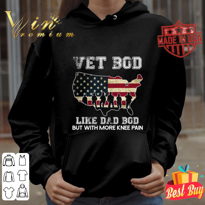 38f20427 funny vet bod american map like dad bod but with more knee pain shirt 4 - Funny Vet bod American map like dad bod but with more knee pain shirt