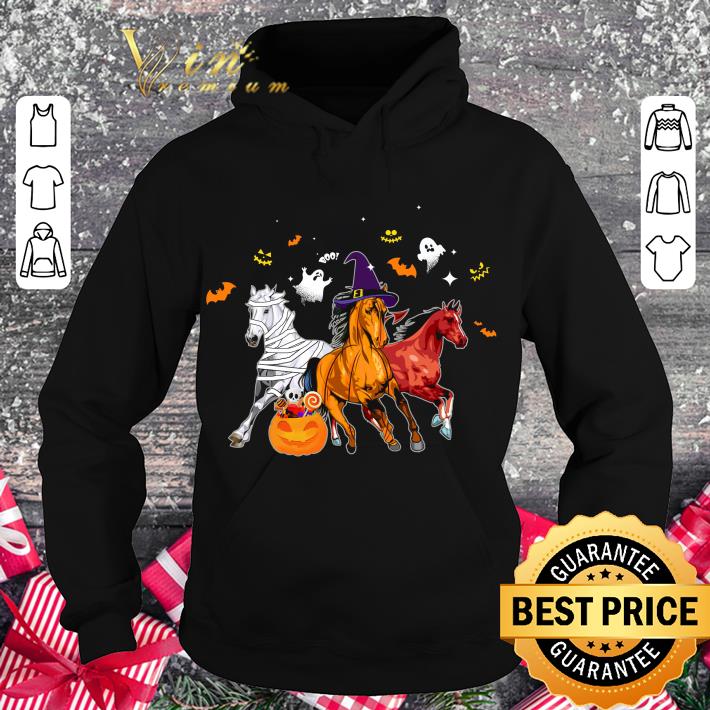 3e788e27 funny horses mashup halloween shirt 4 - Funny Horses mashup halloween shirt