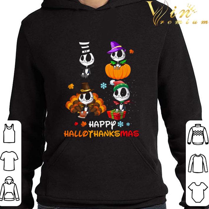 46c93d8b jack skellington happy hallothanksmas nightmare before christmas shirt 4 - Jack Skellington Happy HalloThanksMas Nightmare Before Christmas shirt