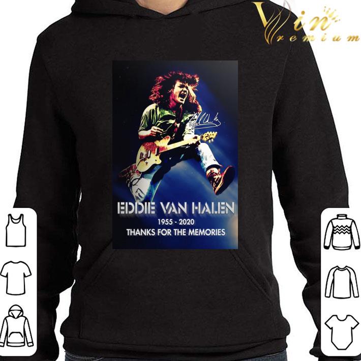 513440c5 signature eddie van halen 1955 2020 poster shirt 4 - Signature Eddie Van Halen 1955-2020 Poster shirt