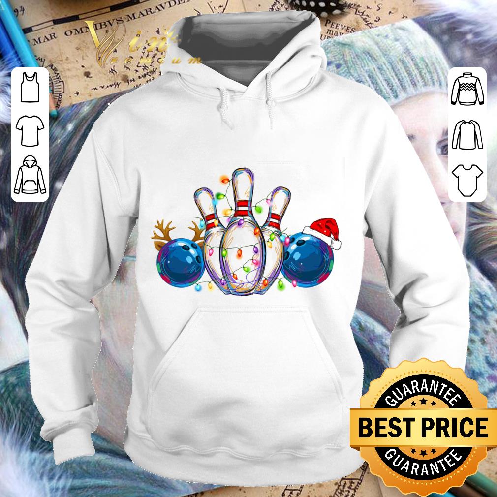 Premium Bowling Christmas lights Santa hat reindeer shirt 5439a43b premium bowling christmas lights santa hat reindeer shirt 4 - Premium Bowling Christmas lights Santa hat reindeer shirt