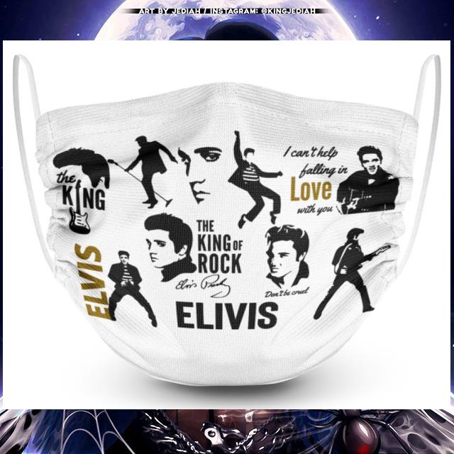 5c64fdff the king of rock elvis presley signature face mask 4 - The King Of Rock Elvis Presley Signature Face Mask