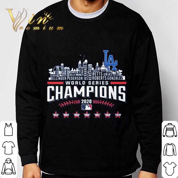 Los Angeles Dodgers City 2020 World Series Champions shirt Los Angeles Dodgers City 2020 World Series Champions shirt
