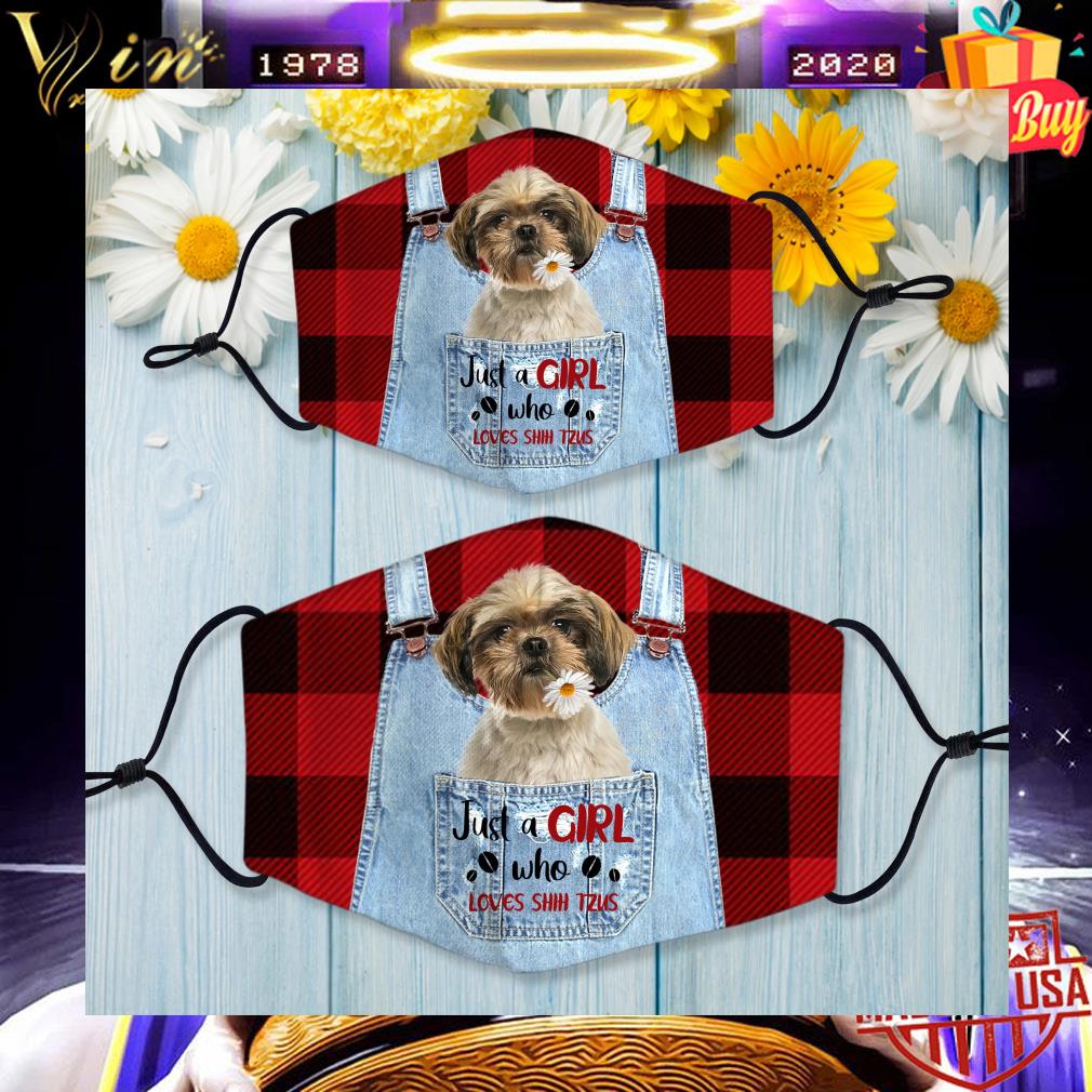 7ad4e1c9 just a girl who loves shih tzus face mask 4 - Just A Girl Who Loves Shih Tzus Face Mask