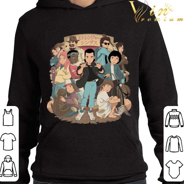 822e7dc6 stranger things 2 all character anime shirt 4 - Stranger Things 2 all character Anime shirt