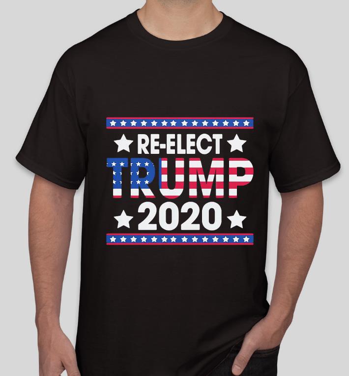 944ff13d re elect trump 2020 american flag shirt 4 - Re-elect Trump 2020 American Flag shirt