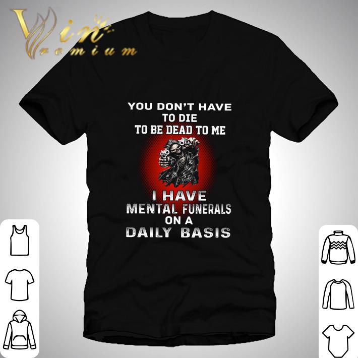 Skull mashup Santa shirt