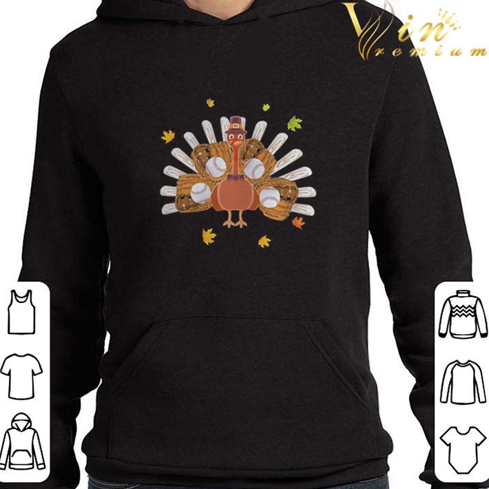 af5c4408 happy thanksgiving turkey baseball shirt 4 - Happy thanksgiving turkey baseball shirt