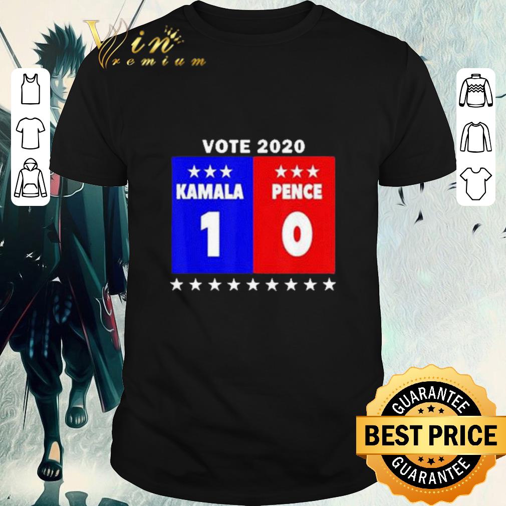Top Kamala Harris Mike Pence 1 0 Vice Presidental Debate 2020 shirt