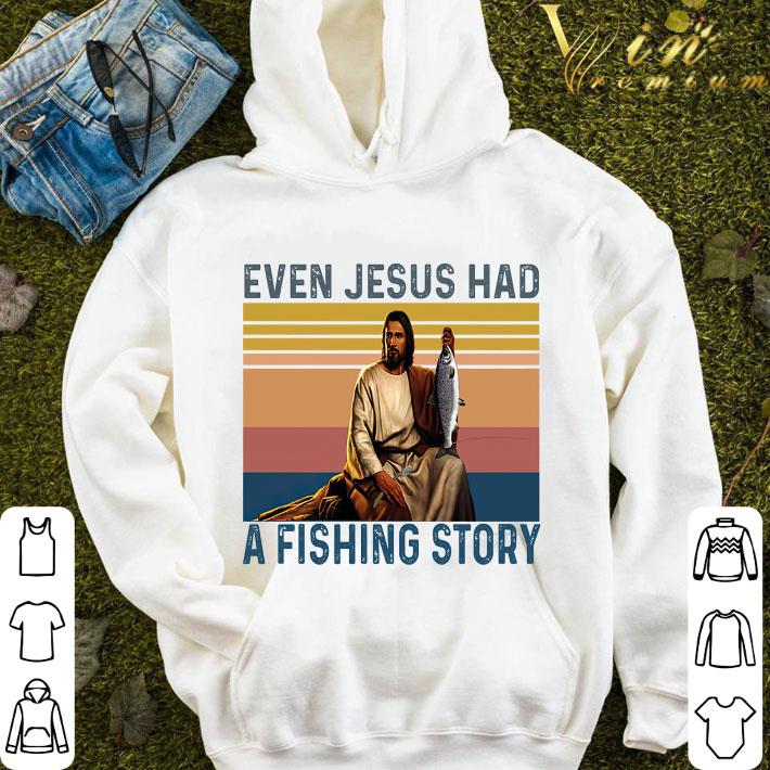 Vintage even Jesus had a fishing story Jesus hold fish shirt ba92c613 vintage even jesus had a fishing story jesus hold fish shirt 4 - Vintage even Jesus had a fishing story Jesus hold fish shirt