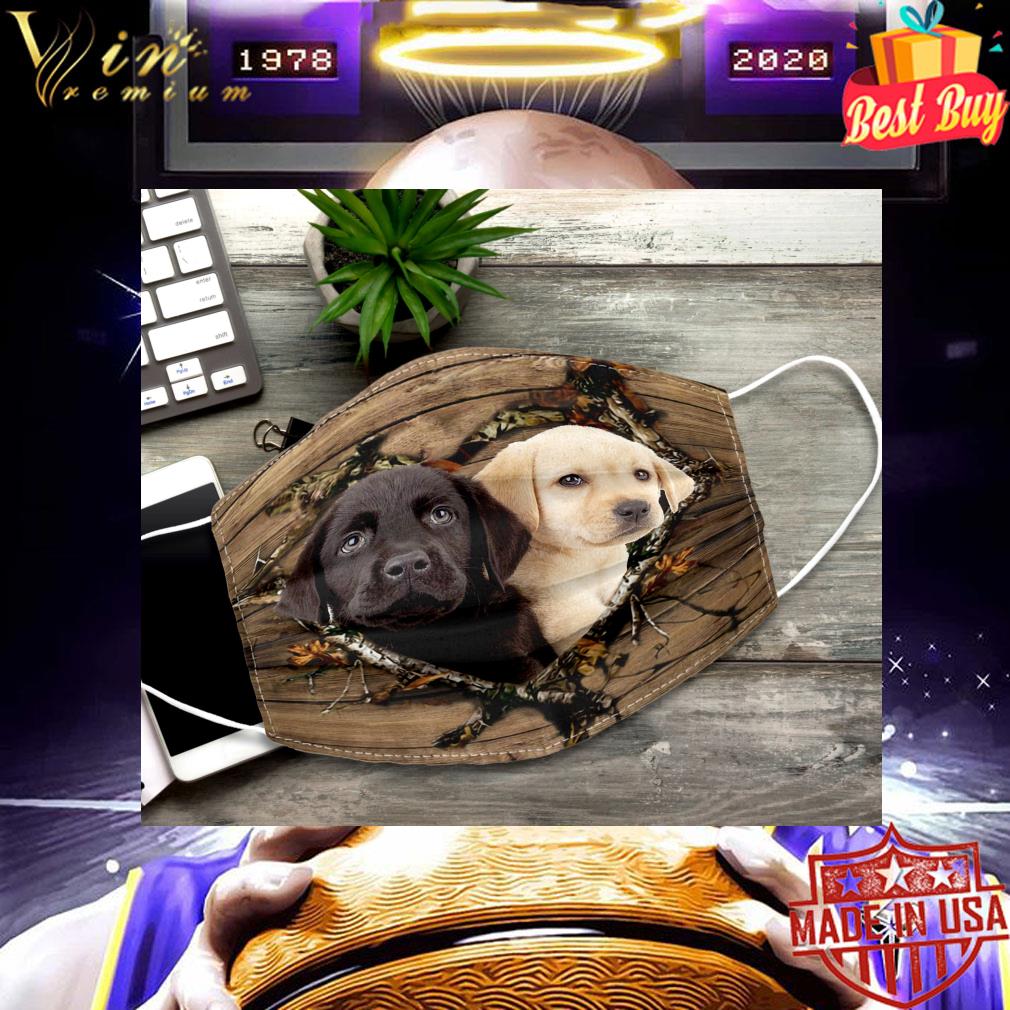 d505e4ad woody love labrador retriever heart face mask 4 - Woody Love Labrador Retriever heart face mask